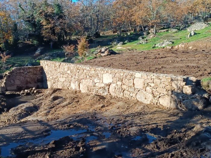 Obras y medio ambiente DGP, bancales