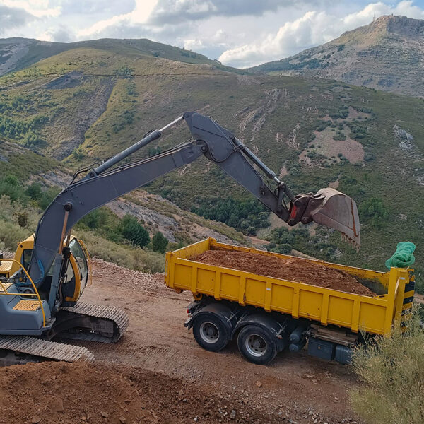 Obras y medio ambiente DGP, movimiento de tierras Obras y medio ambiente DGP, movimiento de tierras