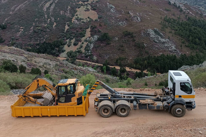 Obras y medio ambiente DGP, movimiento de tierras