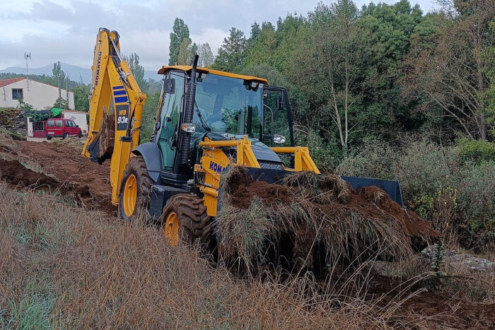 Obras y medio ambiente DGP, movimiento de tierras
